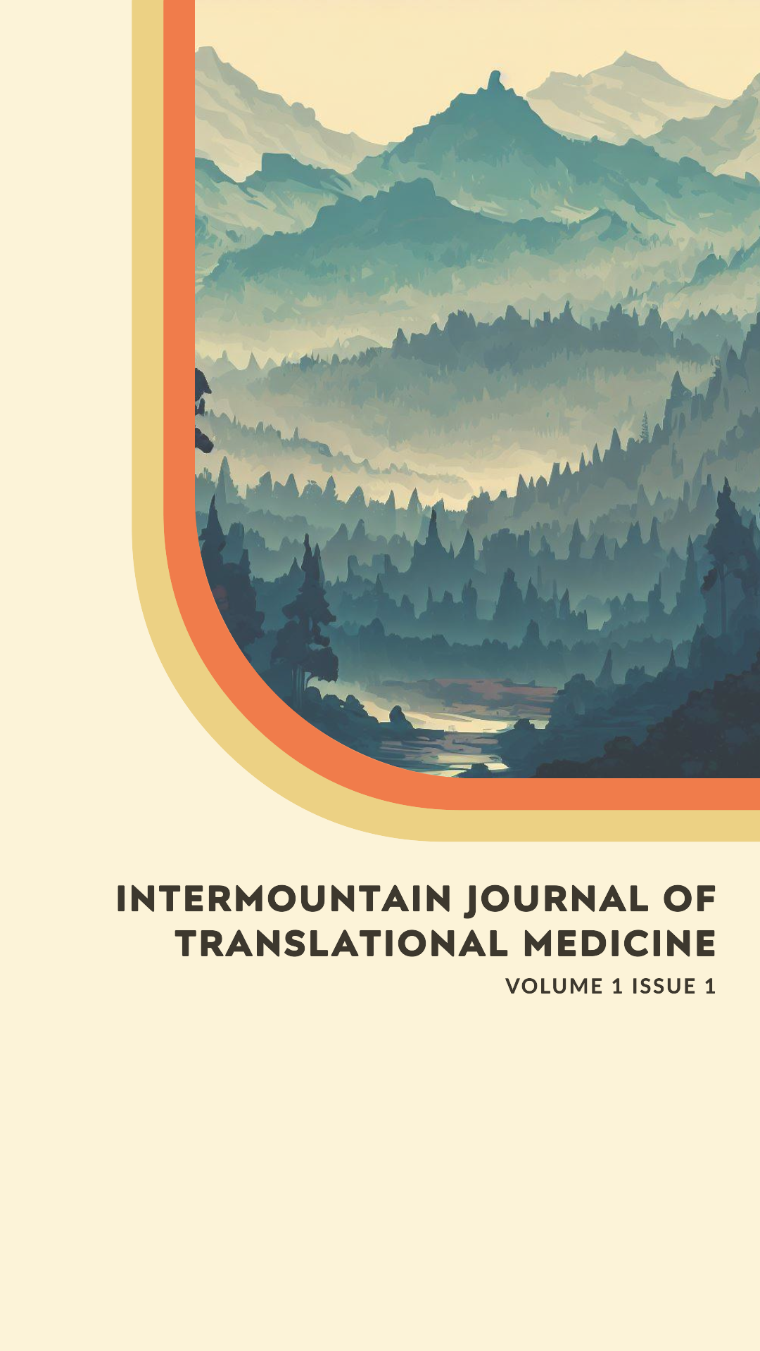 Intermountain Journal of Translational Medicine Volume 1 Issue 1 Cover Page